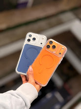 Cargar imagen en el visor de la galería, Estuche Space Color Magsafe Carga Inalambrica Compatible Iphone 17pro Max clear