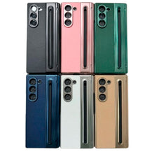Cargar imagen en el visor de la galería, Estuche Armo urban Leather + pencil para Samsung Galaxy Z Fold7