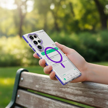 Cargar imagen en el visor de la galería, Funda transparente Magsafe colortech para Samsung S24 ultra