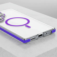 Cargar imagen en el visor de la galería, Funda transparente Magsafe colortech para Samsung S24 ultra
