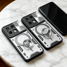 Cargar imagen en el visor de la galería, Estuche Proteccion Camara Con Soporte Para Motorola Edge 70 Fusion