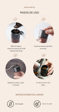 Cargar imagen en el visor de la galería, Molino Exterior Manual Coffee Grinder Marca Icafilas