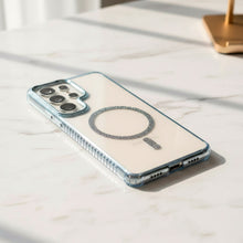Cargar imagen en el visor de la galería, Estuche Acrílico magSafe Con Anillo Brillante Diamond Compatible Con Samsung S26 Ultra
