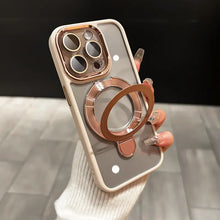 Cargar imagen en el visor de la galería, Funda transparente Magsafe Easoncase para iphone 16 pro max