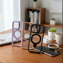 Cargar imagen en el visor de la galería, Funda Dou soporte Kit magnetico para iphone 17 pro