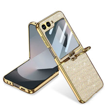 Cargar imagen en el visor de la galería, Estuche Gkk Leather Escarchado para Samsung Z Flip5