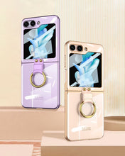 Cargar imagen en el visor de la galería, Estuche GKK Phantom Anillo De lujo para Samsung Z Flip5