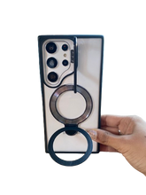 Cargar imagen en el visor de la galería, Funda transparente Magsafe Duo para Samsung S24 Ultra