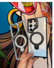 Cargar imagen en el visor de la galería, Funda transparente Magsafe Duo para Samsung S25 Ultra