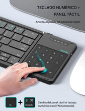 Cargar imagen en el visor de la galería, Teclado Pocket Keyboard Plegable Bluetooth Nillkin Con Panel Táctil