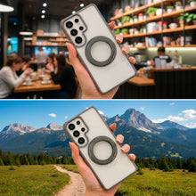 Cargar imagen en el visor de la galería, Funda con magSafe Colortech Nuiu Soporte 360 Para Samsung S26 Ultra