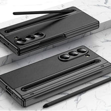 Cargar imagen en el visor de la galería, Estuche Armo urban Leather + pencil para Samsung Galaxy Z Fold7