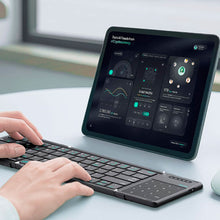 Cargar imagen en el visor de la galería, Teclado Pocket Keyboard Plegable Bluetooth Nillkin Con Panel Táctil