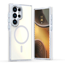 Cargar imagen en el visor de la galería, Funda transparente Magsafe Tornasol para Samsung S25 ultra