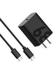 Cargar imagen en el visor de la galería, Cargador Motorola 68W Turbo Power cable USB-C de 6,5A Original
