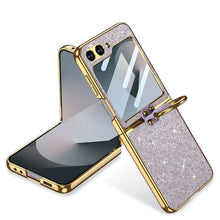 Cargar imagen en el visor de la galería, Estuche Gkk Leather Escarchado para Samsung Z Flip5