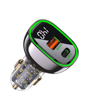 Cargar imagen en el visor de la galería, Cargador Plugin De Carro Carga Rápida Kaku De Doble Puerto Usb 95W Ksc-1054