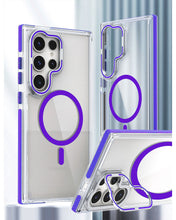 Cargar imagen en el visor de la galería, Estuche colortech transparente con Magsafe para Samsung S23 ultra