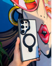 Cargar imagen en el visor de la galería, Funda transparente Magsafe Duo para Samsung S24 Ultra