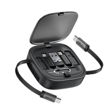 Cargar imagen en el visor de la galería, cable de datos retráctil multifuncional Acefast J3 de 60W