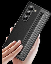 Cargar imagen en el visor de la galería, Estuche Armo urban Leather + pencil para Samsung Galaxy Z Fold7