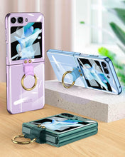 Cargar imagen en el visor de la galería, Estuche GKK Phantom Anillo De lujo para Samsung Z Flip5