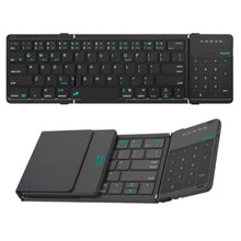 Cargar imagen en el visor de la galería, Teclado Pocket Keyboard Plegable Bluetooth Nillkin Con Panel Táctil