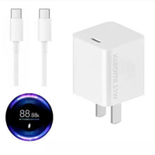 Cargar imagen en el visor de la galería, Cargador Xiaomi / Redmi Tipo C A Tipo C 33W Carga Rapida Original