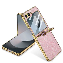 Cargar imagen en el visor de la galería, Estuche Gkk Leather Escarchado para Samsung Z Flip5