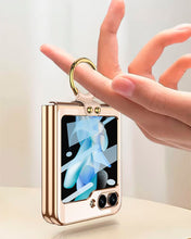 Cargar imagen en el visor de la galería, Estuche GKK Phantom Anillo De lujo para Samsung Z Flip5