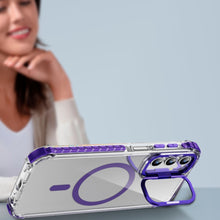 Cargar imagen en el visor de la galería, Funda transparente Magsafe colortech para Samsung S24 fe