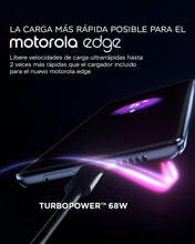 Cargar imagen en el visor de la galería, Cargador Motorola 68W Turbo Power cable USB-C de 6,5A Original
