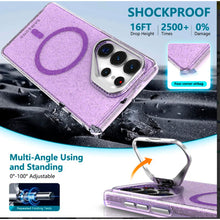 Cargar imagen en el visor de la galería, Funda Acrilico colortech Escarchado para Samsung S24 ultra