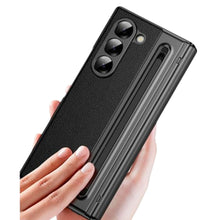 Cargar imagen en el visor de la galería, Estuche Armo urban Leather + pencil para Samsung Galaxy Z Fold7