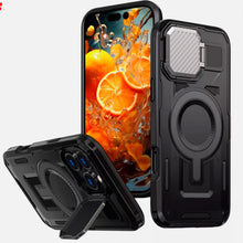 Cargar imagen en el visor de la galería, Estuche con soporte spartan Pro Con magsafe para Iphone 16 Pro max