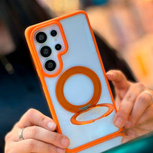 Cargar imagen en el visor de la galería, Funda con magSafe Colortech Nuiu Soporte 360 Para Samsung S26 Ultra