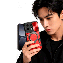 Cargar imagen en el visor de la galería, Estuche Proteccion Camara Con Soporte Para Motorola Edge 70 Fusion