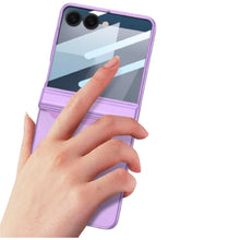 Cargar imagen en el visor de la galería, Estuche Acrílico Slim Magnetic + Glass para Samsung Galaxy Z Flip7