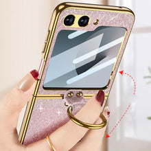 Cargar imagen en el visor de la galería, Estuche Gkk Leather Escarchado para Samsung Z Flip5