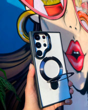 Cargar imagen en el visor de la galería, Funda transparente Magsafe Duo para Samsung S25 Ultra