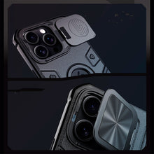 Cargar imagen en el visor de la galería, Estuche Nillkin CamShield Armor Prop Para IPhone 16 Pro Max Magnético