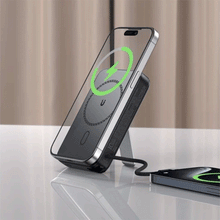 Cargar imagen en el visor de la galería, Power Bank Acefast De 10.000mah 22.5w con cable de datos retráctil tipo c Inalambrico