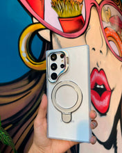 Cargar imagen en el visor de la galería, Funda transparente Magsafe Duo para Samsung S24 Ultra