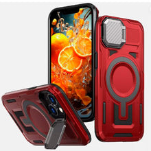 Cargar imagen en el visor de la galería, Estuche con soporte spartan Pro Con magsafe para Iphone 16 Pro max