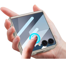 Cargar imagen en el visor de la galería, Estuche Acrílico Slim Magnetic + Glass para Samsung Galaxy Z Flip7