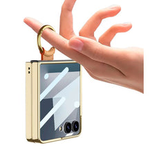 Cargar imagen en el visor de la galería, Estuche GKK Electroplata de Lujo Con correa para Samsung Z Flip7