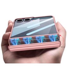 Cargar imagen en el visor de la galería, Estuche Acrílico Slim Magnetic + Glass para Samsung Galaxy Z Flip7