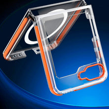 Cargar imagen en el visor de la galería, Funda transparente Magsafe colortech para Samsung z flip6