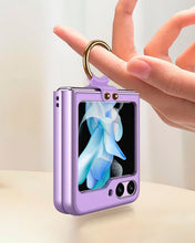 Cargar imagen en el visor de la galería, Estuche Leather Case Con Anillo para Samsung Z Flip6