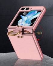 Cargar imagen en el visor de la galería, Estuche Leather Case Con Anillo para Samsung Z Flip6